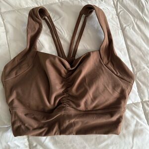 BuffBunny Tan High-Waisted Shorts